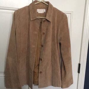 Suede blazer